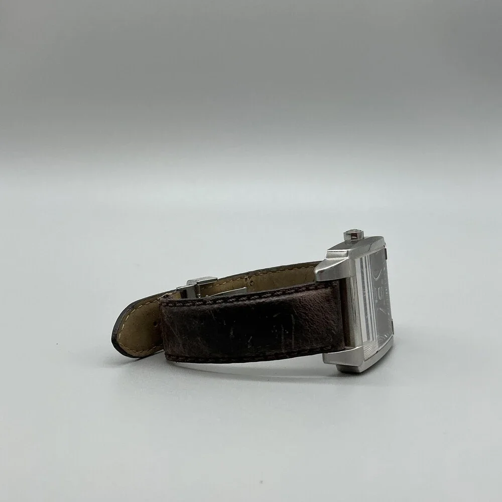 Tissot Men Watch 37mm Brown Dial Brown Leather Swiss Date T005.510.A New Battery